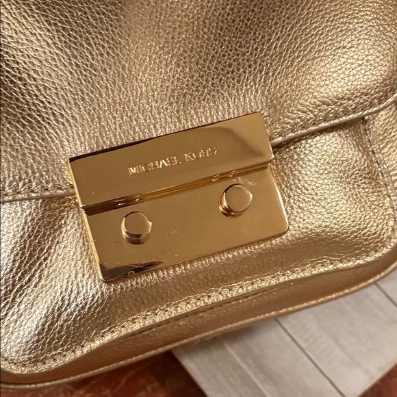 Michael Kors Metallic Gold Mini Bag - Picture 3 of 16